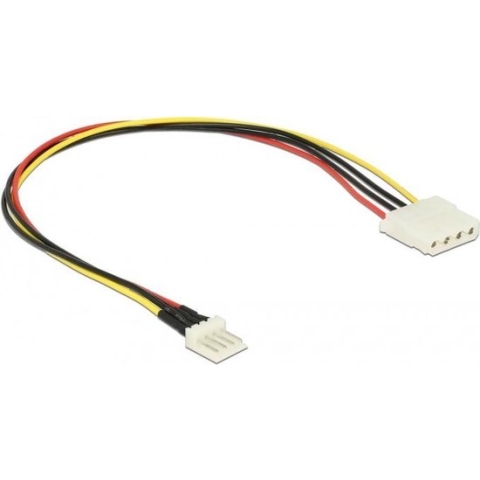 Floppy (m) - Molex (v) voedingskabel - 0,30 meter