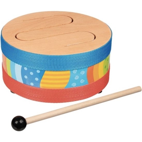 Goki Tongue Trommel - Speelgoedinstrument - Hout