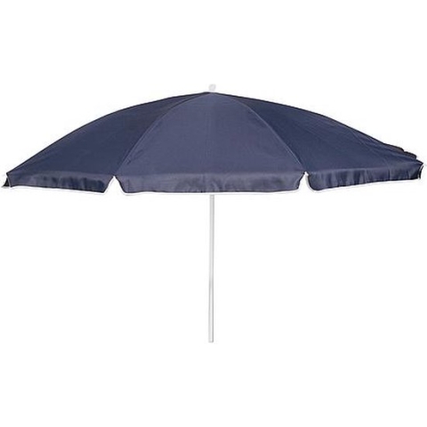 Bo-Camp Parasol Met Knikarm - Ø 165 Cm - Blauw