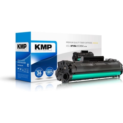 KMP - H-T154 Tonercasette voor HP - Zwart