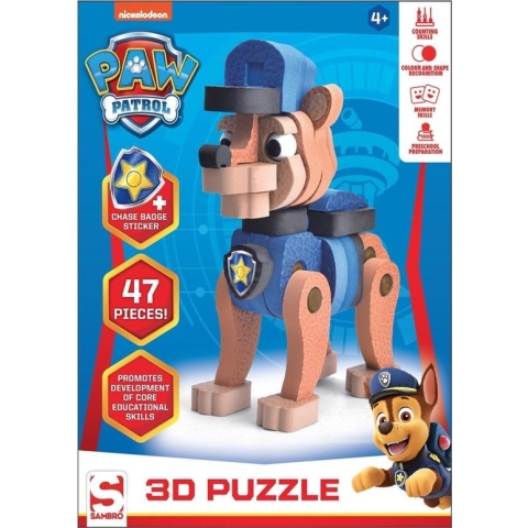 Paw Patrol 3D Puzzel Chase 47 Stukjes