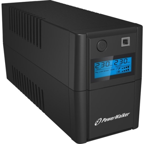 PowerWalker VI 650 SHL Schuko Line-interactive 0,65 kVA 360 W 2 AC-uitgang(en)