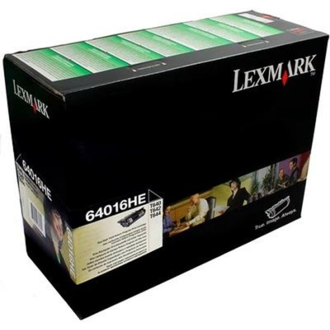 Lexmark 64016HE - Tonercartridge Zwart - Hoge capaciteit
