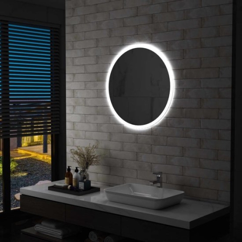 vidaXL-Badkamerspiegel-LED-70-cm