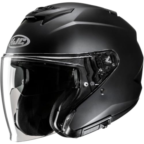 HJC, Jet motorhelm i31 UNI Semi Flat Black, XXL