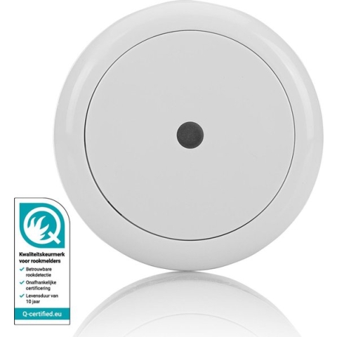 Smartwares Mini Rookmelder FSM-16020 - Inclusief 10 Jaar batterij - 10 Jaar sensor - 85 dB - VDS gecertificeerd - Q labe