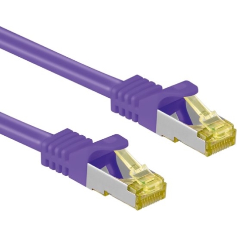 Wentronic 91636 - Cat 7 STP-kabel - RJ45 - 7.5 m - Paars