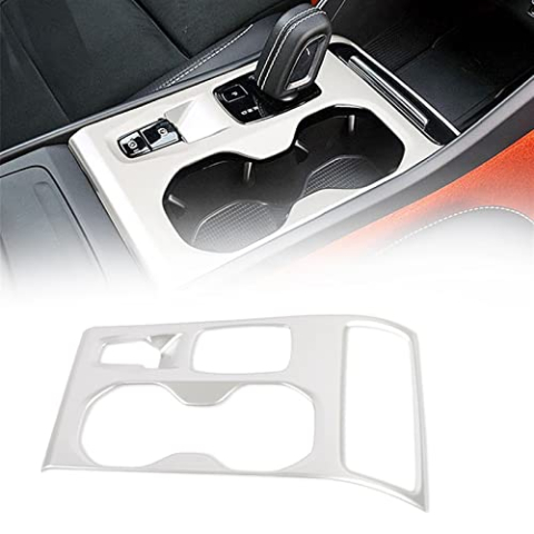 Auto Console Versnellingspook Panel Water Cup Frame Trim Cover Voor Volvo XC40 2019 2020 2021 2022 Interieur Accessoires