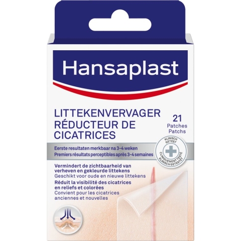 Hansaplast Littekenvervager - Vermindert Zichtbaarheid van Littekens