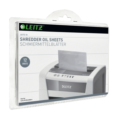 Leitz IQ Olievellen voor Papierversnipperaars - 12 Stuks