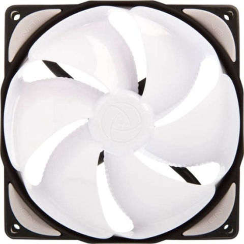 NoiseBlocker NB-eLoop ITR-B12-PS PC-ventilator Wit, Zwart (b x h x d) 120 x 120 x 25 mm