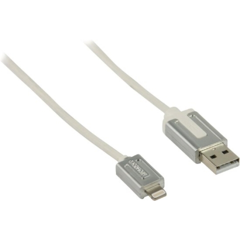 Profigold Prom104 Sync And Charge-kabel 30-pins Dock Male - Usb 2.0 A Male 1,00 M Wit