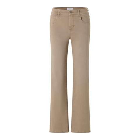 ANGELS Lara Wide Leg Jeans Dames Bruin