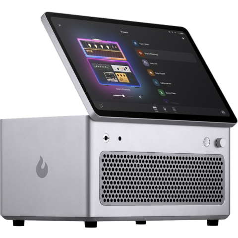LAVA Music Studio Desktop AI Amplifier Silver 40W modeling gitaarversterker combo