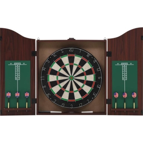 vidaXL-Dartbord-professioneel-met-kast-en-6-darts-sisal