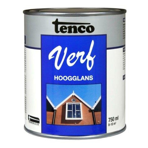 TencoVerf Dekkend Hoogglans Donkergroen - 0,75L