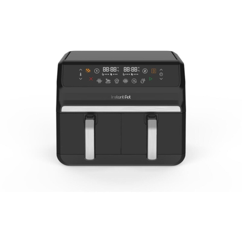 Instant - Airfryer - 8L Vortex Dual Drawer EU, Stainless Steel / Black - 140-3150-01-EU