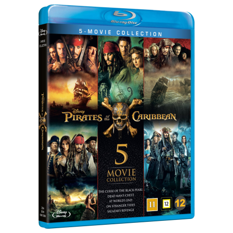 Pirates of the Caribbean 5-Movie Collection (Blu-ray)