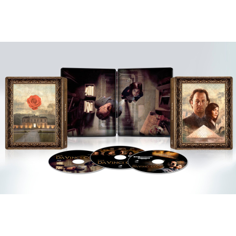 The Da Vinci Code Steelbook 3-disc (4K UHD + BD)