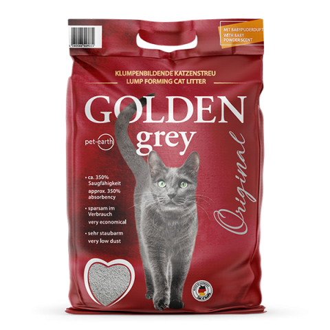 Pet earth  - GOLDEN grey Original  - 14kg  - Premium Catlitter