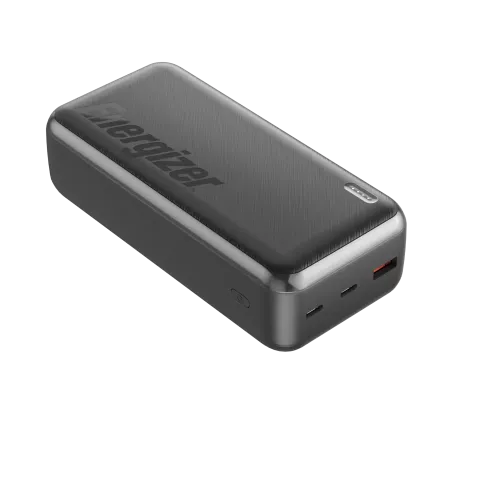 Energizer - 30K ultra-high capacity fast charging power bank - 30000mAh - Black