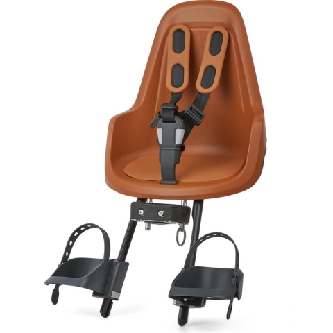 Bobike One Mini Fietsstoeltje Voor - Choc Brown