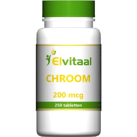 Elvitaal Chroom - 250 Tabletten - Mineralen