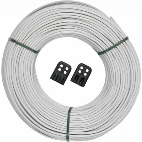 Brabantia Waslijndraad - met Draadverbinders - 65 m - Grijs