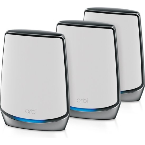 Netgear Orbi RBK853 - Mesh Wifi - Geschikt voor Wifi 6 - 3-pack
