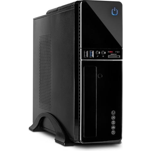 Inter-Tech IT-607 Desktop Zwart