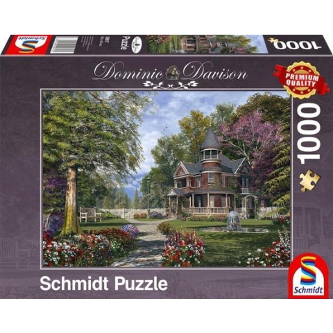 Schmidt Puzzle Legpuzzel Herenhuis Karton 1000 Stukjes