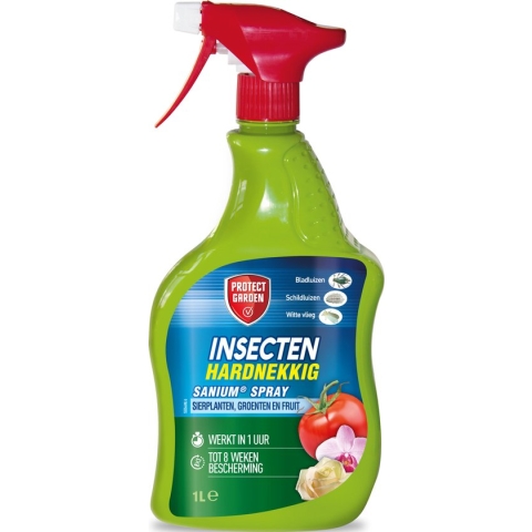 Protect Garden Sanium Spray - 1L - Insecten Bestrijdingsmiddel - Insectenspray voor Sierplanten, Groenten en Fruit