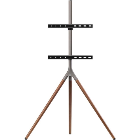 One For All WM7471 Tripod TV-standaard - VESA 400 - Walnoot / Grijs