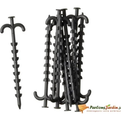 Nature Nethouders - Kweekbenodigdheden - 2x7x25 cm Zwart 10 stuks
