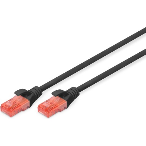 Digitus - CAT 6 U-UTP Netwerkkabel - Zwart - 3 meter