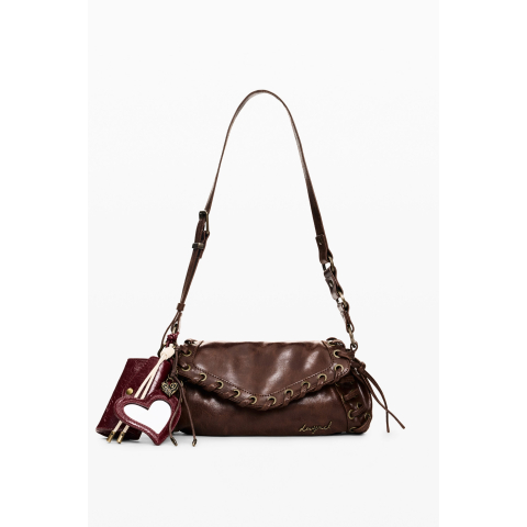 Kleine gewatteerde tas - BROWN - U