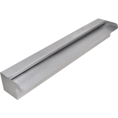 vidaXL-Zwembadwaterval-rechthoekig-60-cm-roestvrij-staal