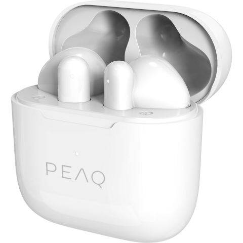 Peaq Ptw-3000-wt In-ear Draadloze Oordopjes Wit