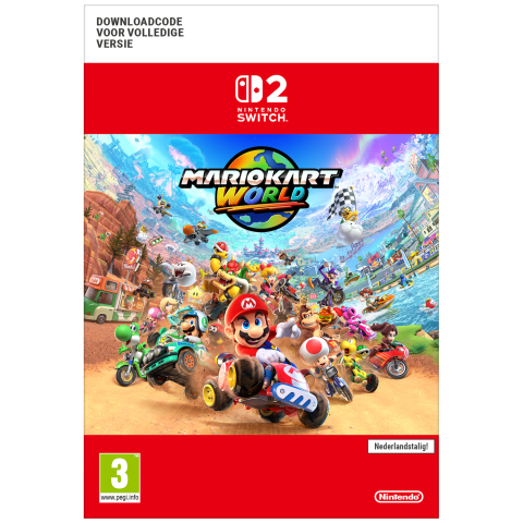Nintendo Mariokart World - Switch 2 (download Code)