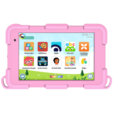 Deplay Kids Tablet Smart 5+ - 8 Inch 64 Gb Wi-fi 4g (lte) Roze
