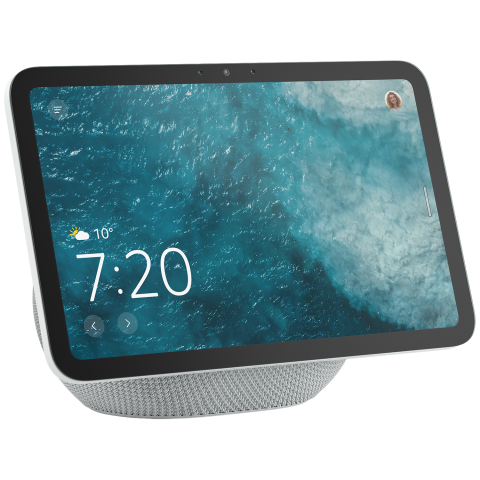Amazon Echo Show 8 (2025 Release) - Glacier White Smart Display Wit