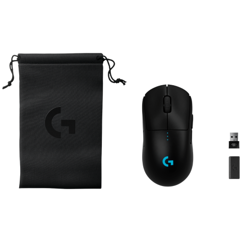 Logitech G Pro 2 Lightspeed Gamingmuis Zwart
