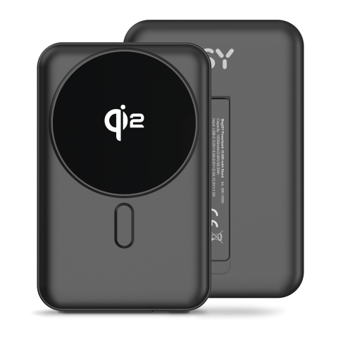 ISY Imc-10500 Magisy 10.000 Mah Powerbank Zwart