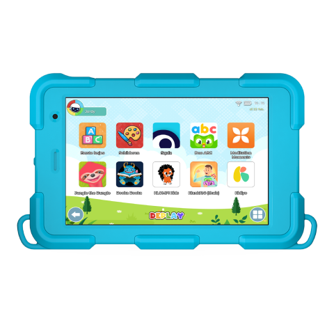 Deplay Kids Tablet Smart 5+ - 8 Inch 64 Gb Wi-fi 4g (lte) Blauw