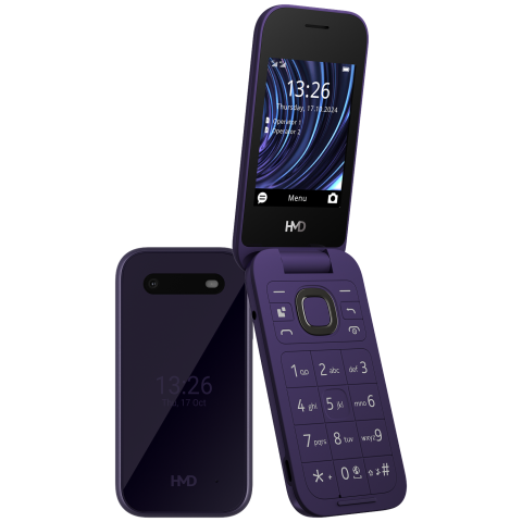 Hmd 2660 Flip - Violet 128 Mb Paars