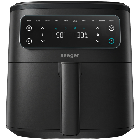 Seeger Sgr1007bk - Heteluchtfriteuse Zwart 7 L 1700 W
