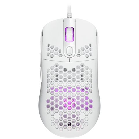 Qware Norfolk Gamingmuis Wit