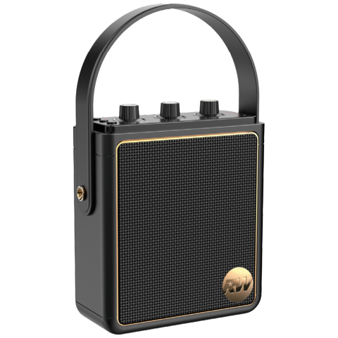 Peaq Ppa 540-rw Iconic Vibe 5 Retro Bluetooth Speaker Zwart