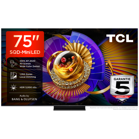 Tcl 75c7l Sqd-mini-led - Ultra Hd 4k Mini-led-tv 75 Inch 2026