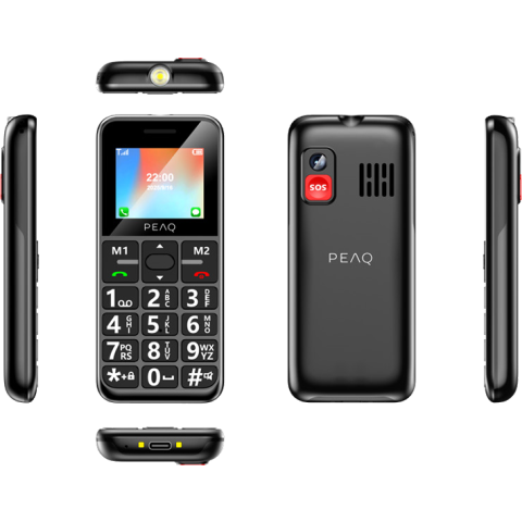 Peaq Pmp 92 - 64 Mb Zwart